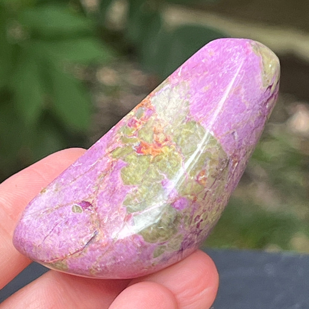 Palmstone atlantisit (stichtit, serpentin) model 8, pietre semipretioase - druzy.ro 2 