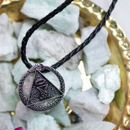 Colier All-Seeing Eye, druzy.ro 3