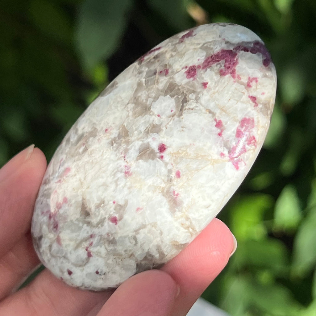 Palmstone rubelit/ turmalina roz m5, pietre semipretioase - druzy.ro 1 