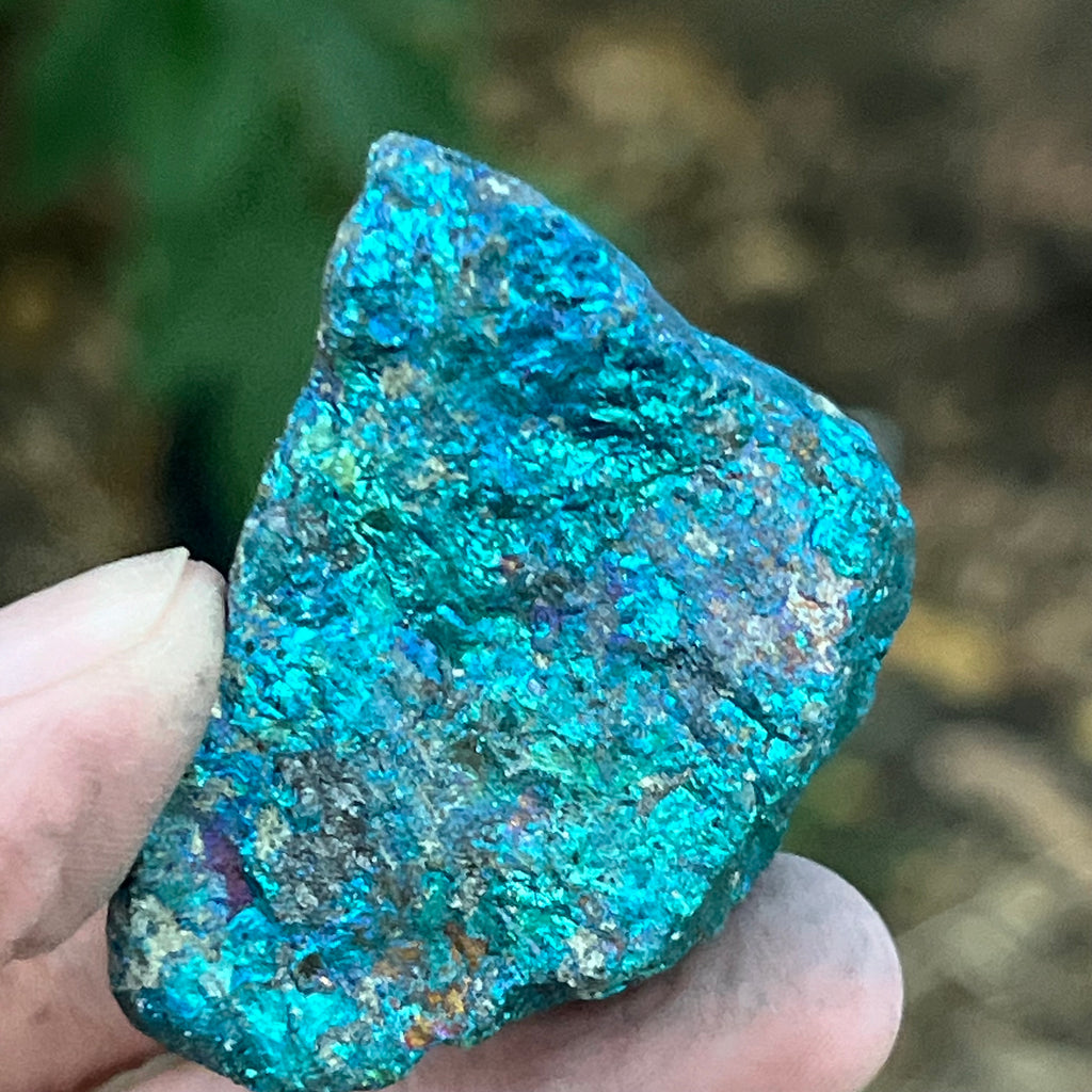 Calcopirita iridescentă din Mexic model 9, pietre semipretioase - druzy.ro 6 