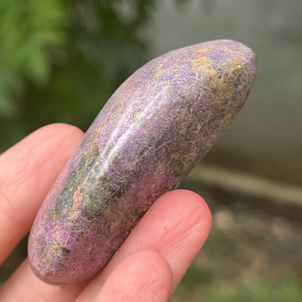 Palmstone atlantisit (stichtit, serpentin) model 1, pietre semipretioase - druzy.ro 4 