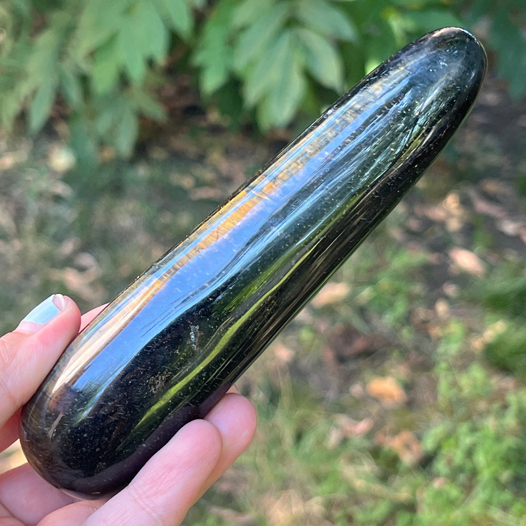 Bagheta masaj ochi de tigru m4, pietre semipretioase - druzy.ro 5 