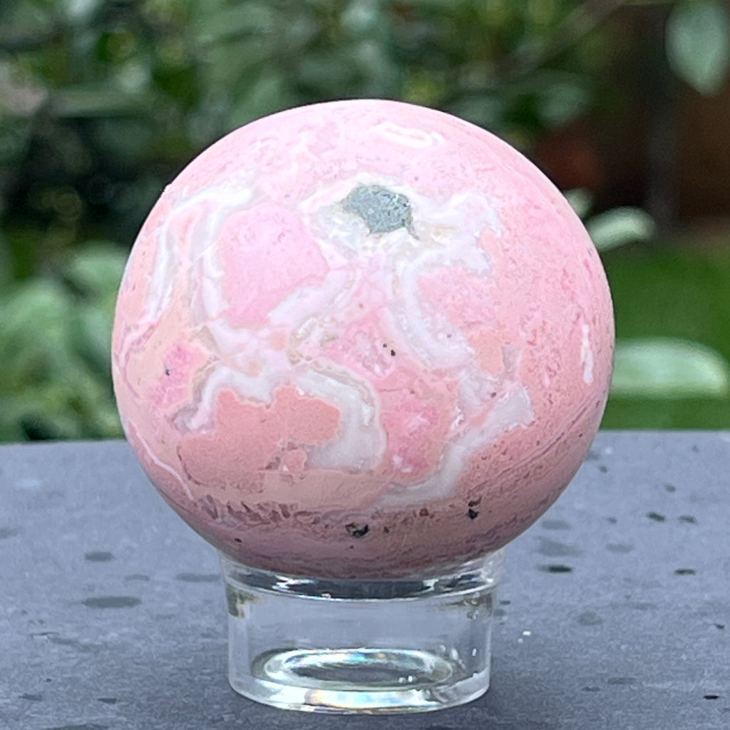 Sfera rodocrozit model 3, pietre semipretioase - druzy.ro 2 