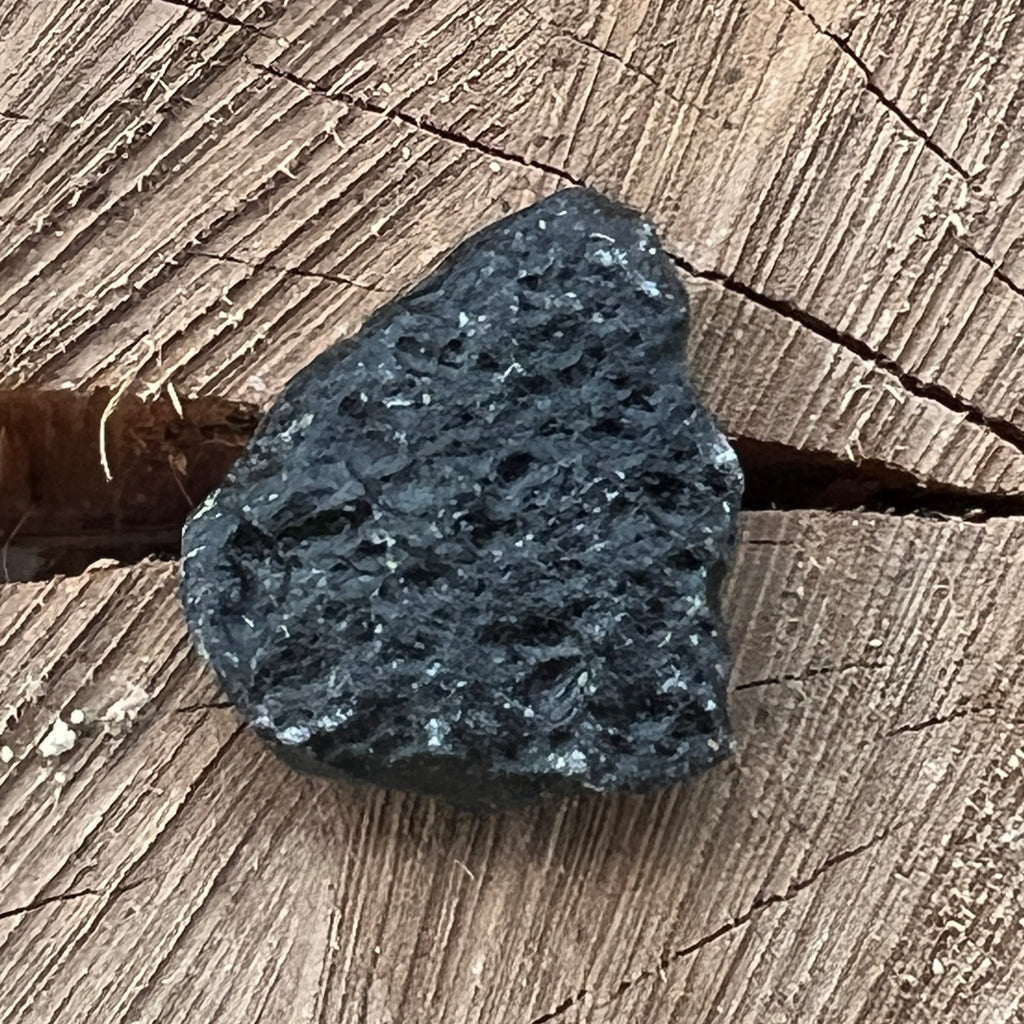 Tectita neagra, meteorit piatra bruta, tektit m7, pietre semipretioase - druzy.ro 1 