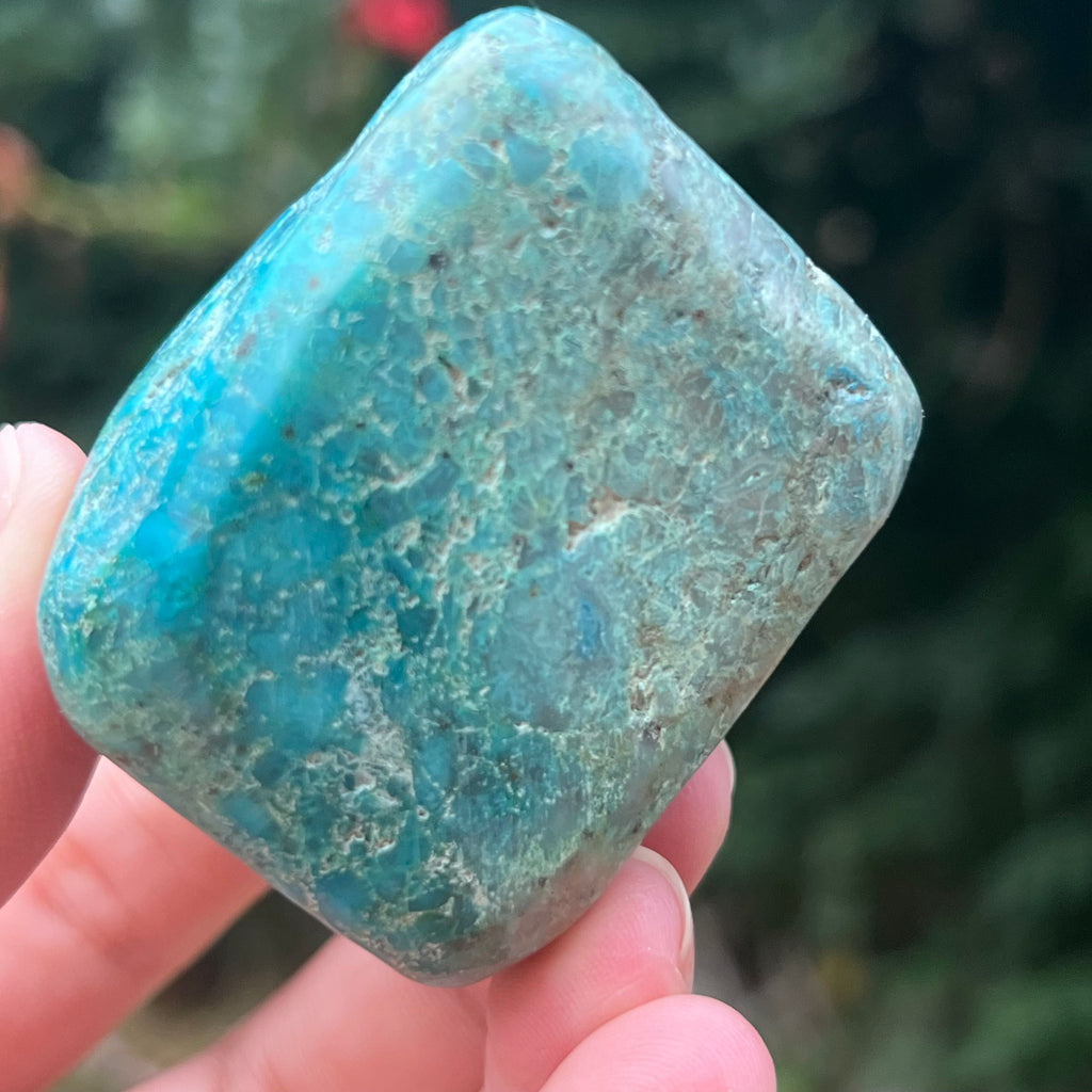 Shattuckite forma libera/palmstone m9, druzy.ro, pietre semipretioase 8