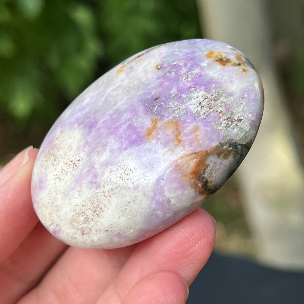 Hackmanit mov Uv reactive palmstone m1, druzy.ro, pietre semipretioase 4