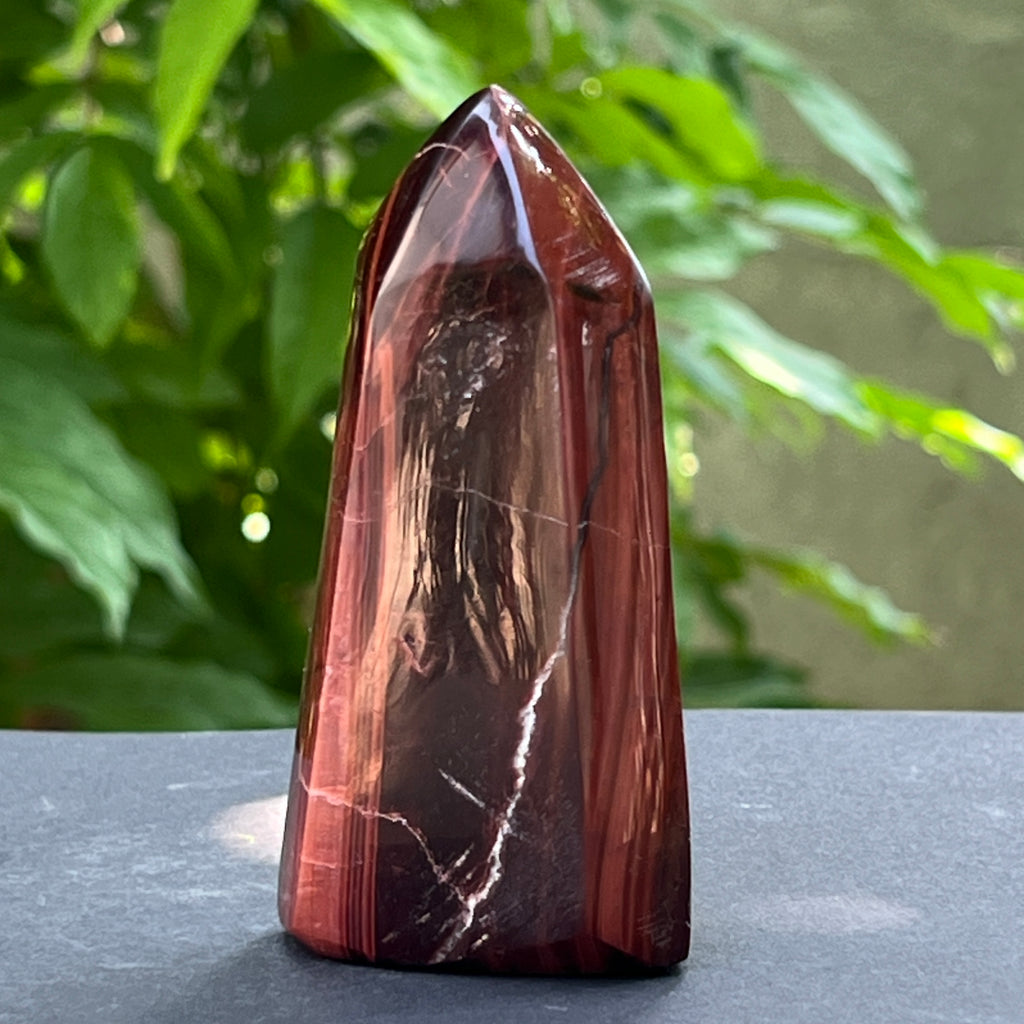 Ochi de tigru varf/generator model 1, pietre semipretioase - druzy.ro 3 