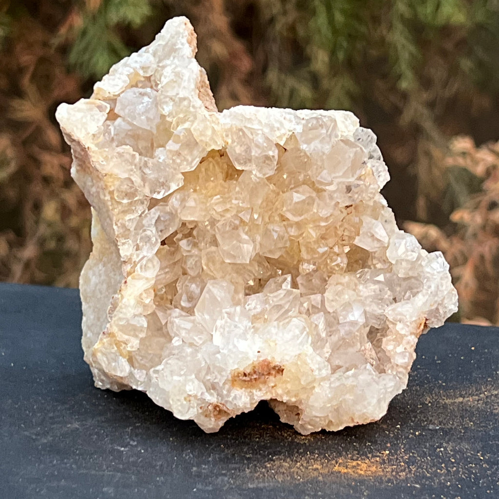 Cluster felie cuart incolor cristal de stanca din Zambia model 5, druzy.ro, cristale 8