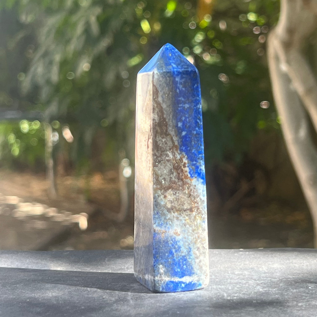 Turn/obelisc lapis lazuli m4, druzy.ro, cristale 7