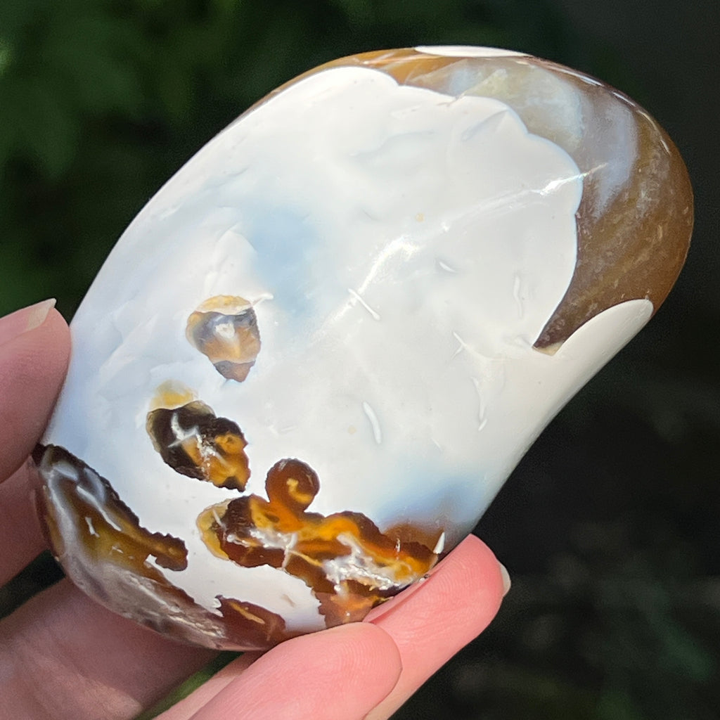 Agat Orca palmstone model 8, pietre semipretioase - druzy.ro 1 