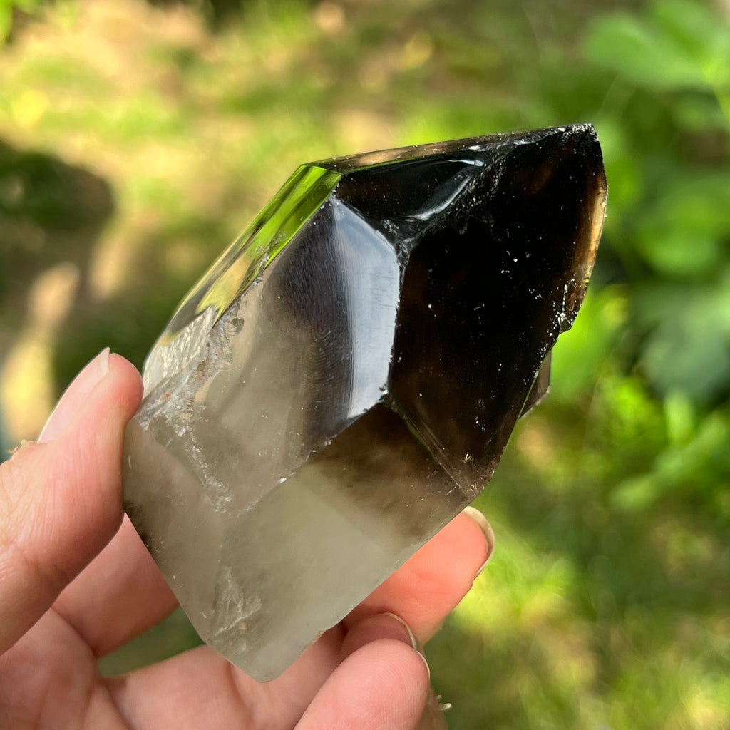 Varf brut cuart fumuriu | Model L4, pietre semipretioase - druzy.ro 4 