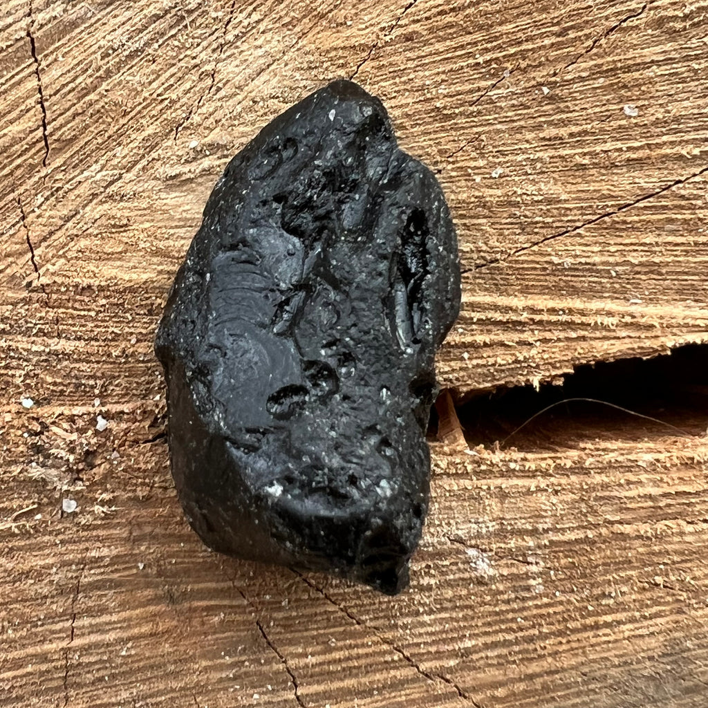 Tectita neagra, meteorit piatra bruta, tektit m7, druzy.ro, cristale 1
