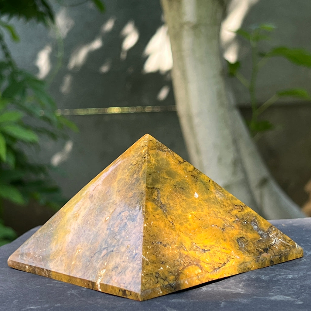 Piramida jasp ocean | Model 2, pietre semipretioase - druzy.ro 1 