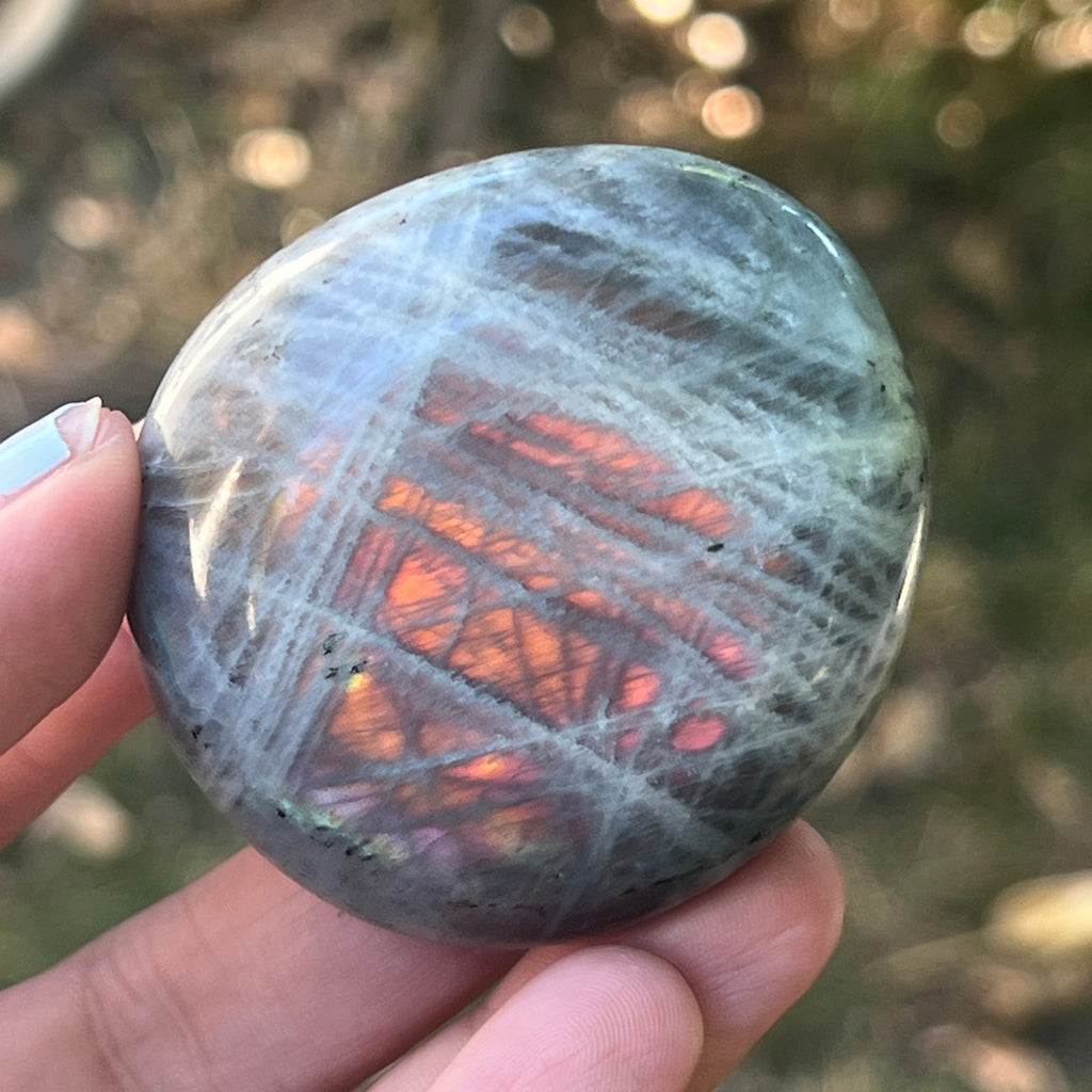 Labradorit palm stone din Madagascar model 4, pietre semipretioase - druzy.ro 3 