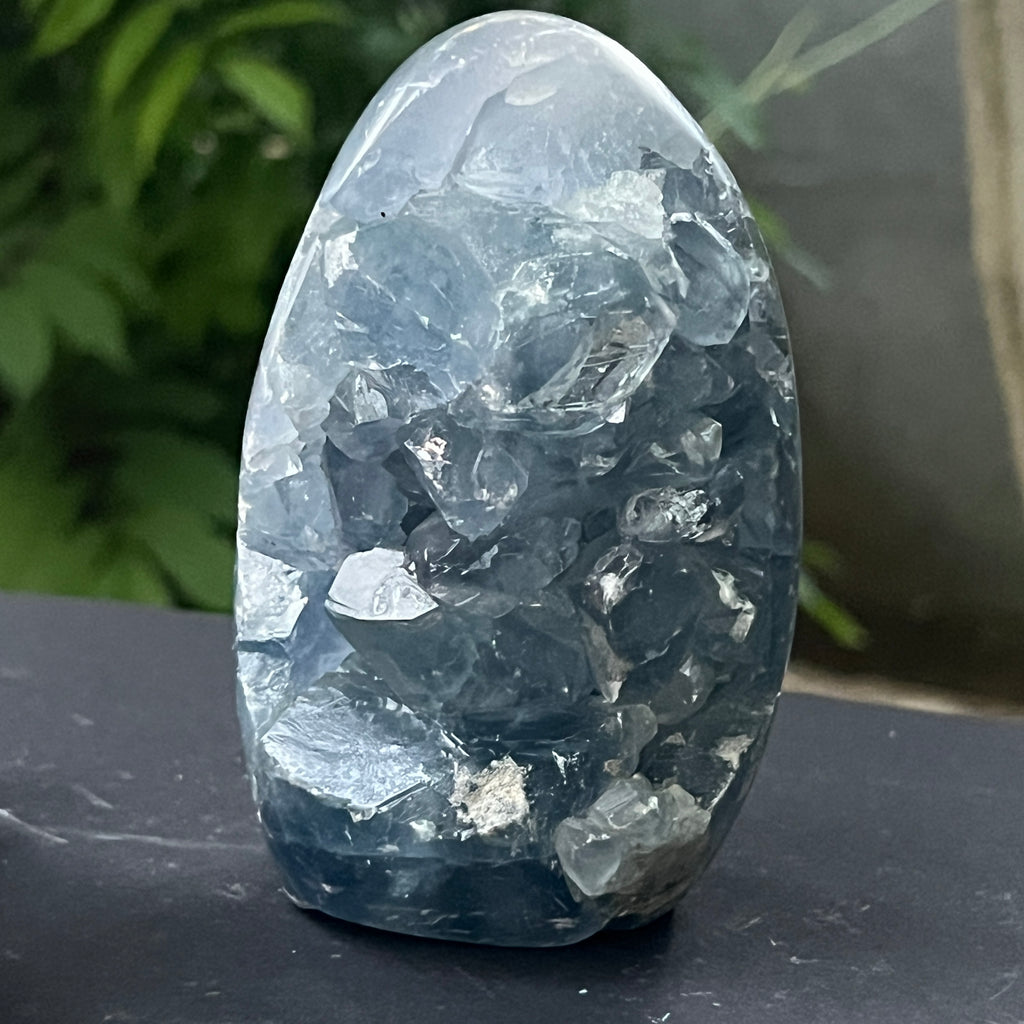 Sculptura celestit / celestina | Model 4, pietre semipretioase - druzy.ro 1 