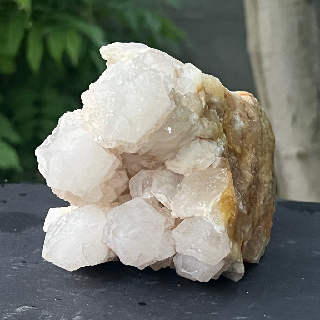 Cluster cuart fantoma, cuart ananas, cuart de stanca din Madagascar model 16, pietre semipretioase - druzy.ro 2 