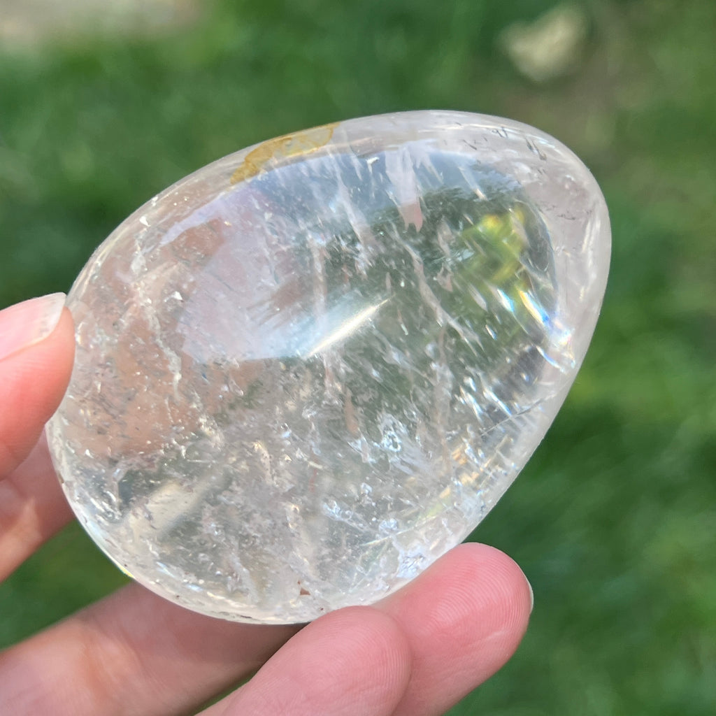 Ou din cuart de stanca/cristal incolor m5, pietre semipretioase - druzy.ro 3 