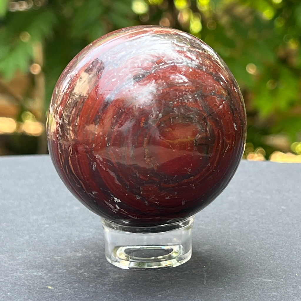 Sfera jasp rosu din Zimbabwe m3, pietre semipretioase - druzy.ro 5 