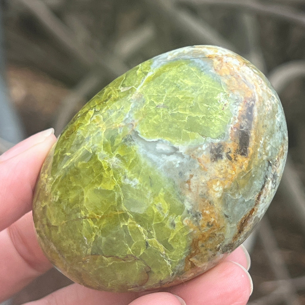 Opal verde palmstone m7, pietre semipretioase - druzy.ro 2 
