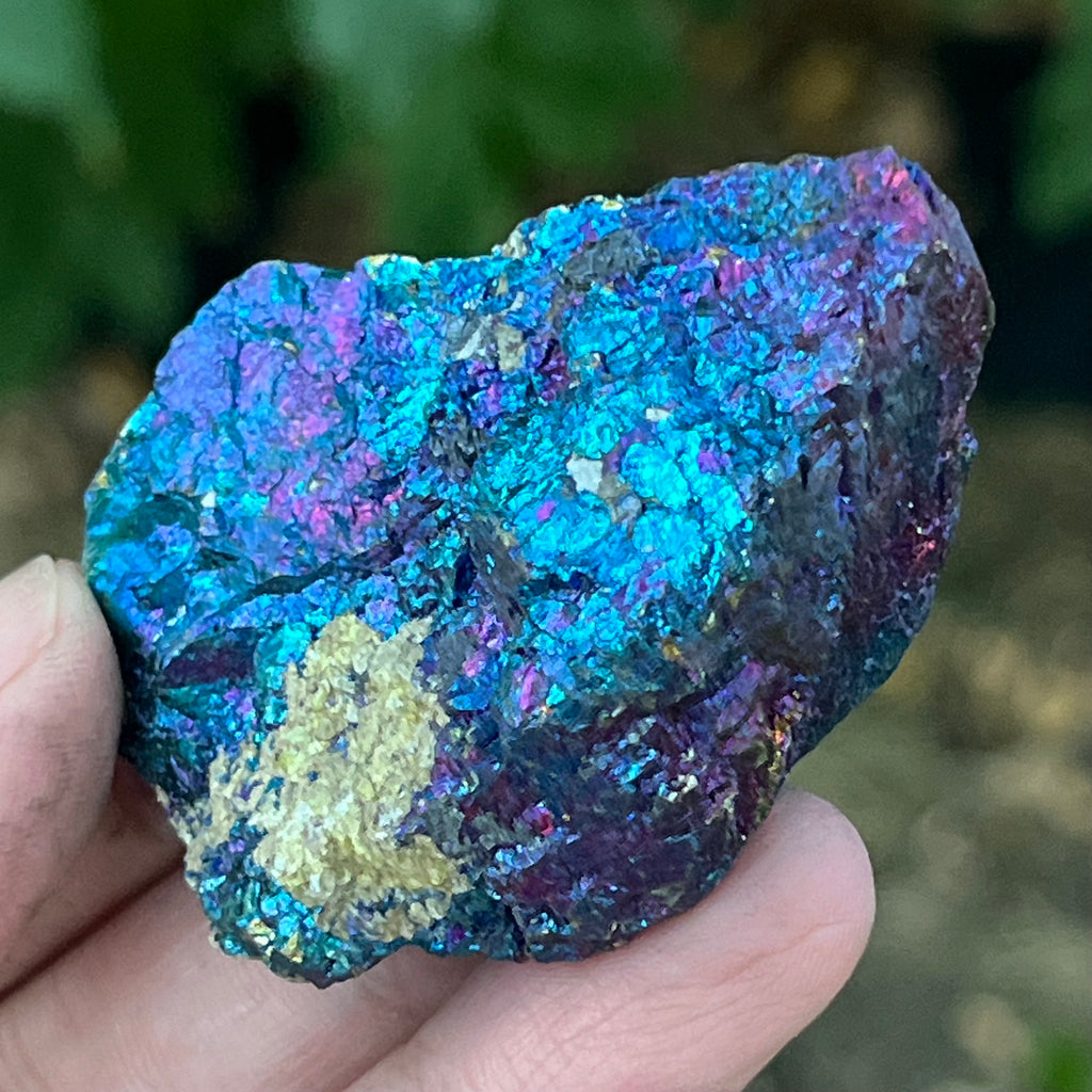 Calcopirita iridescentă din Mexic model 7, pietre semipretioase - druzy.ro 7 