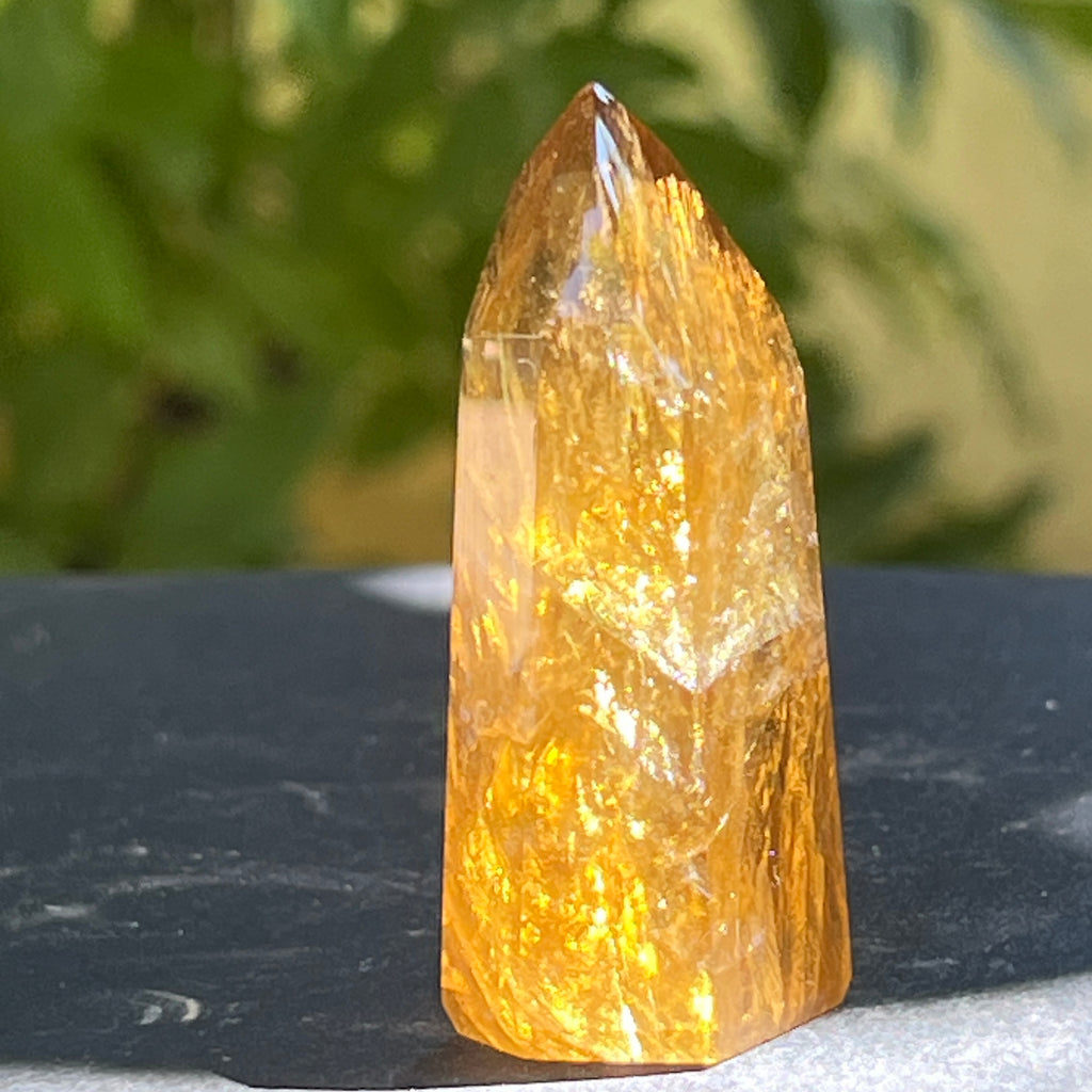 Obelisc citrin Brazilia calitate Extra AAA model 2, pietre semipretioase - druzy.ro 4 