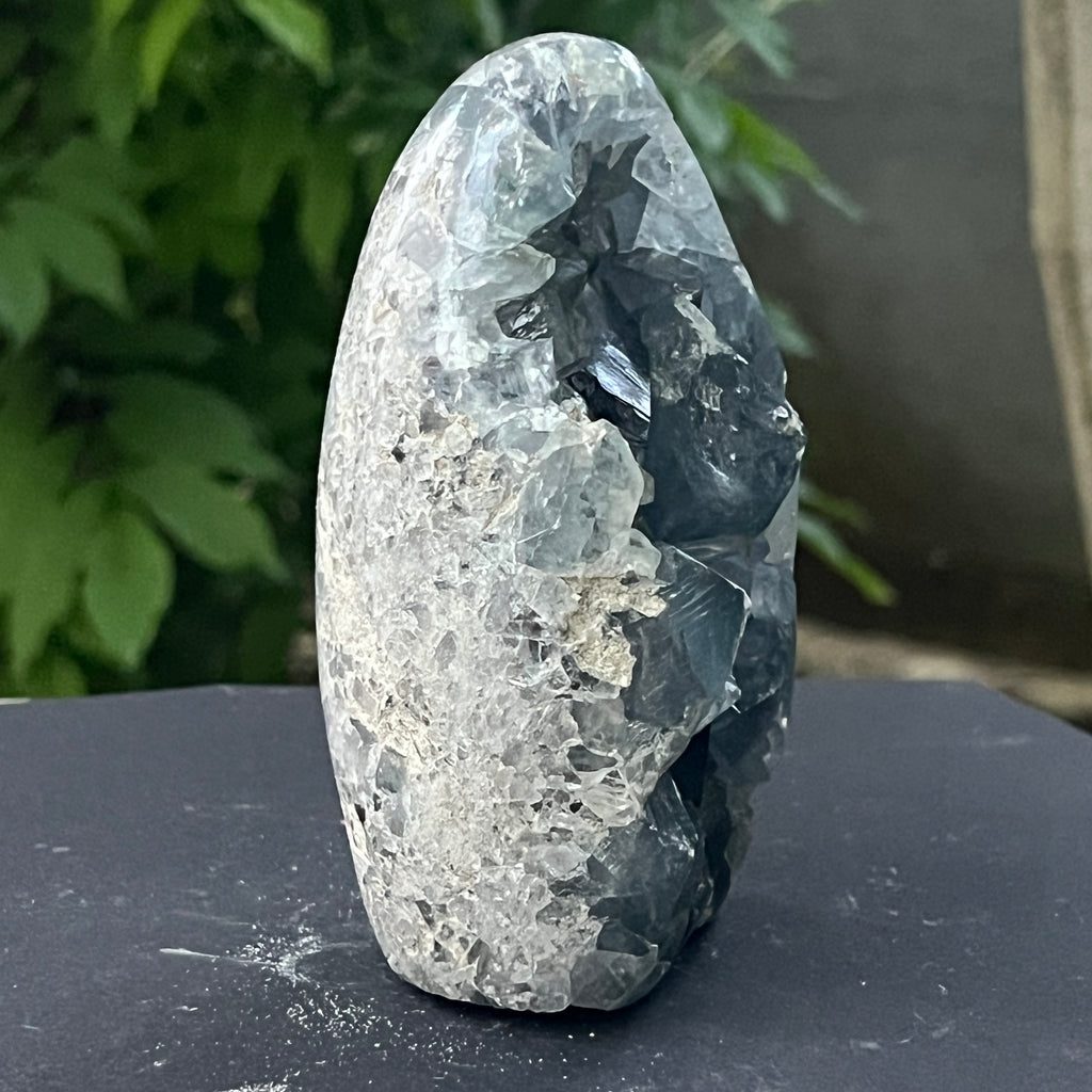 Sculptura celestit / celestina | Model 6, pietre semipretioase - druzy.ro 4 