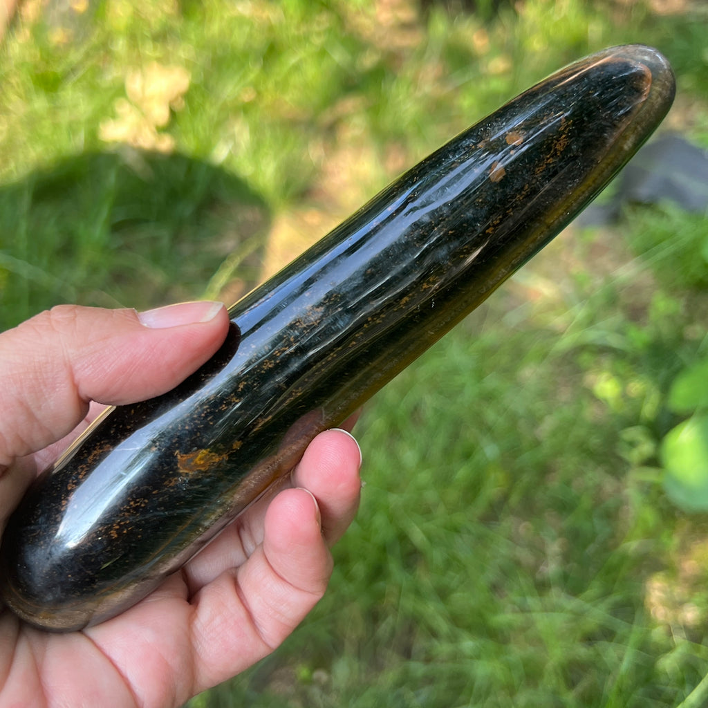 Bagheta masaj ochi de tigru m6, pietre semipretioase - druzy.ro 6 