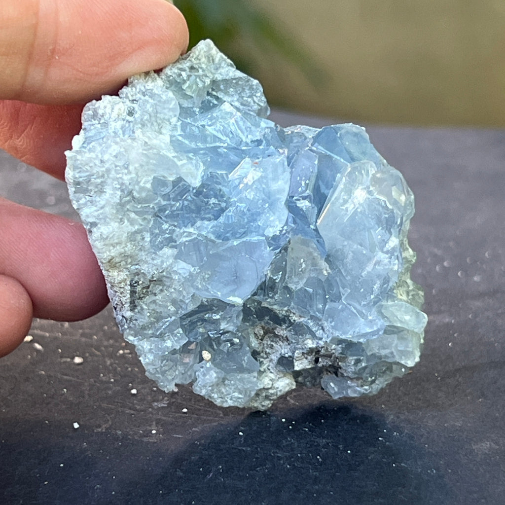 Celestit / celestina cluster m20, pietre semipretioase - druzy.ro 2 