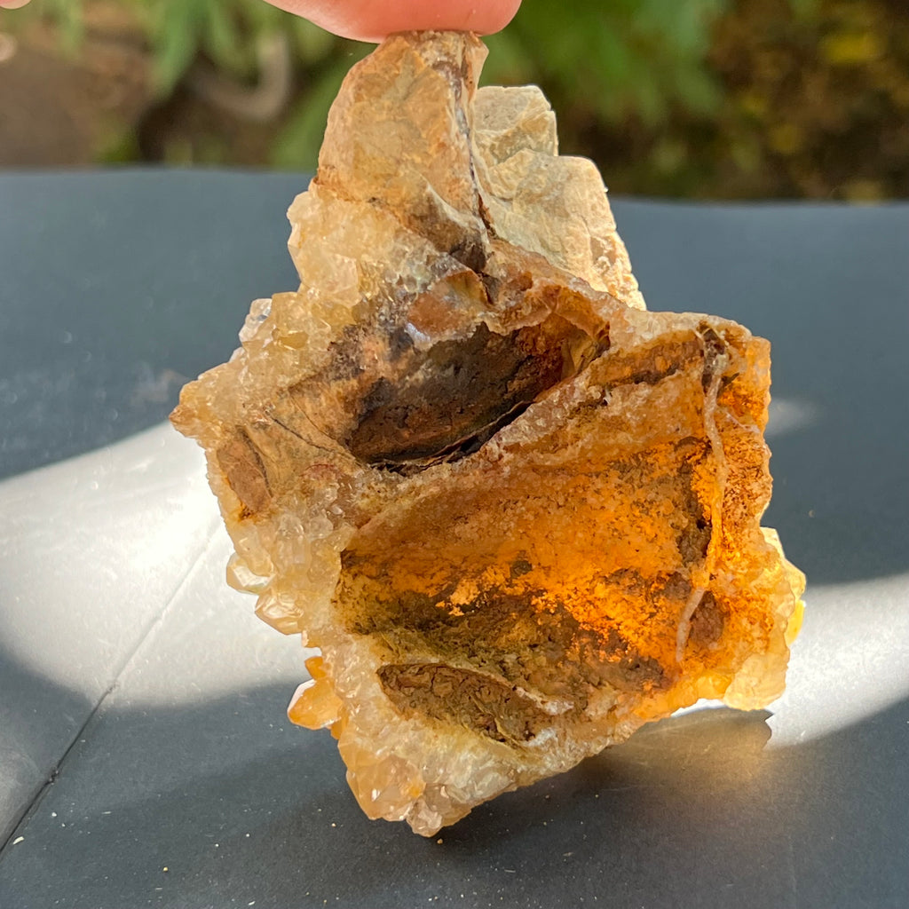 Cluster cuart lamaie, golden healer 5A/7, Zambia, pietre semipretioase - druzy.ro 5
