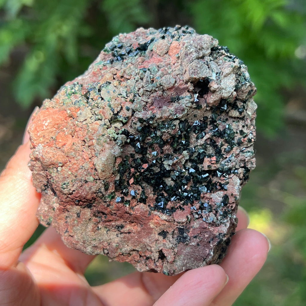 Libethenit floare de mina din Congo model 9, pietre semipretioase - druzy.ro 6 