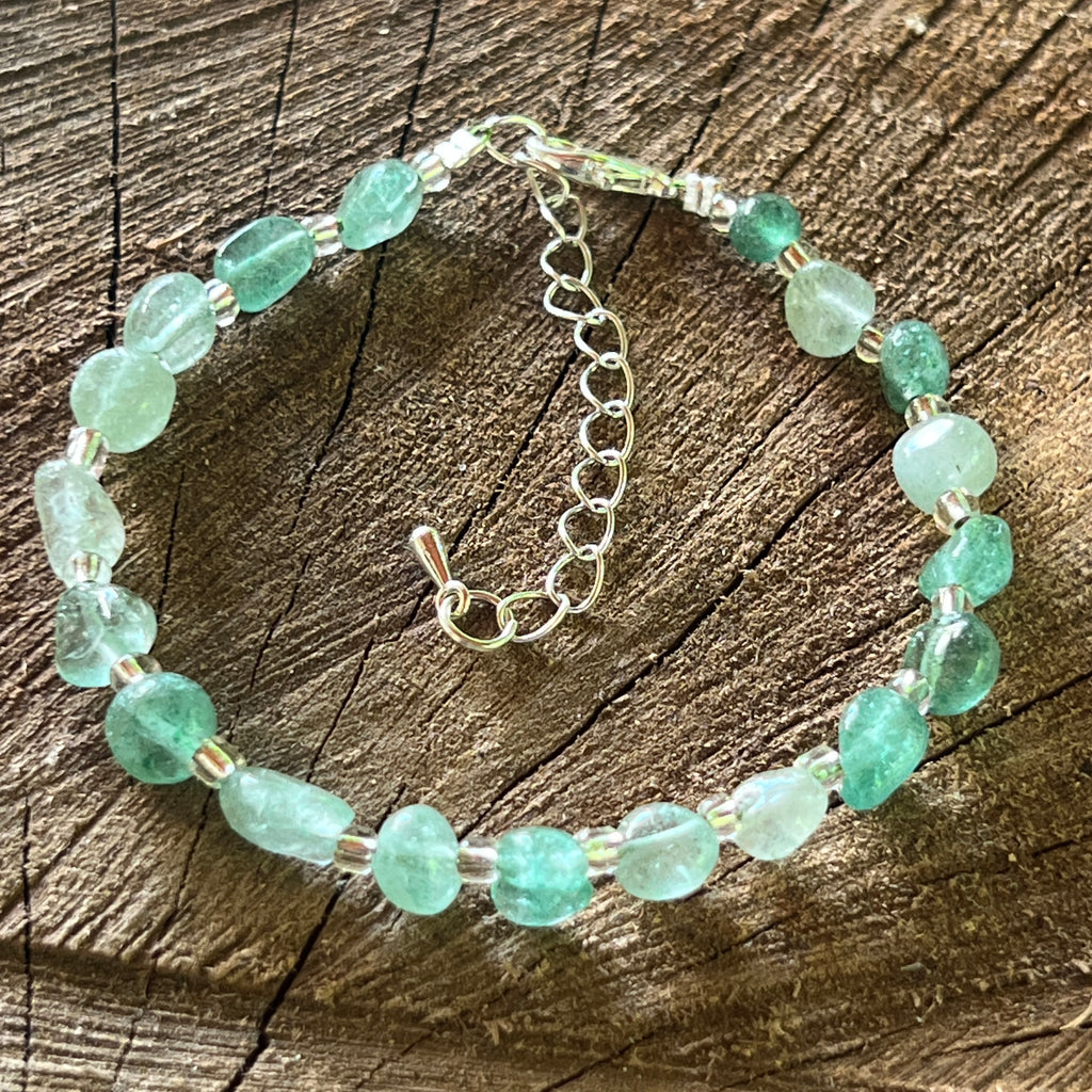 Bratara aventurin verde Joy, pietre semipretioase - druzy.ro 2 