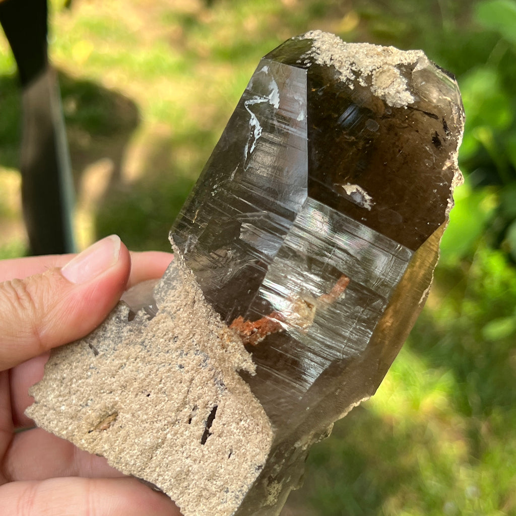 Varf brut cuart fumuriu | Model L3, pietre semipretioase - druzy.ro 3 