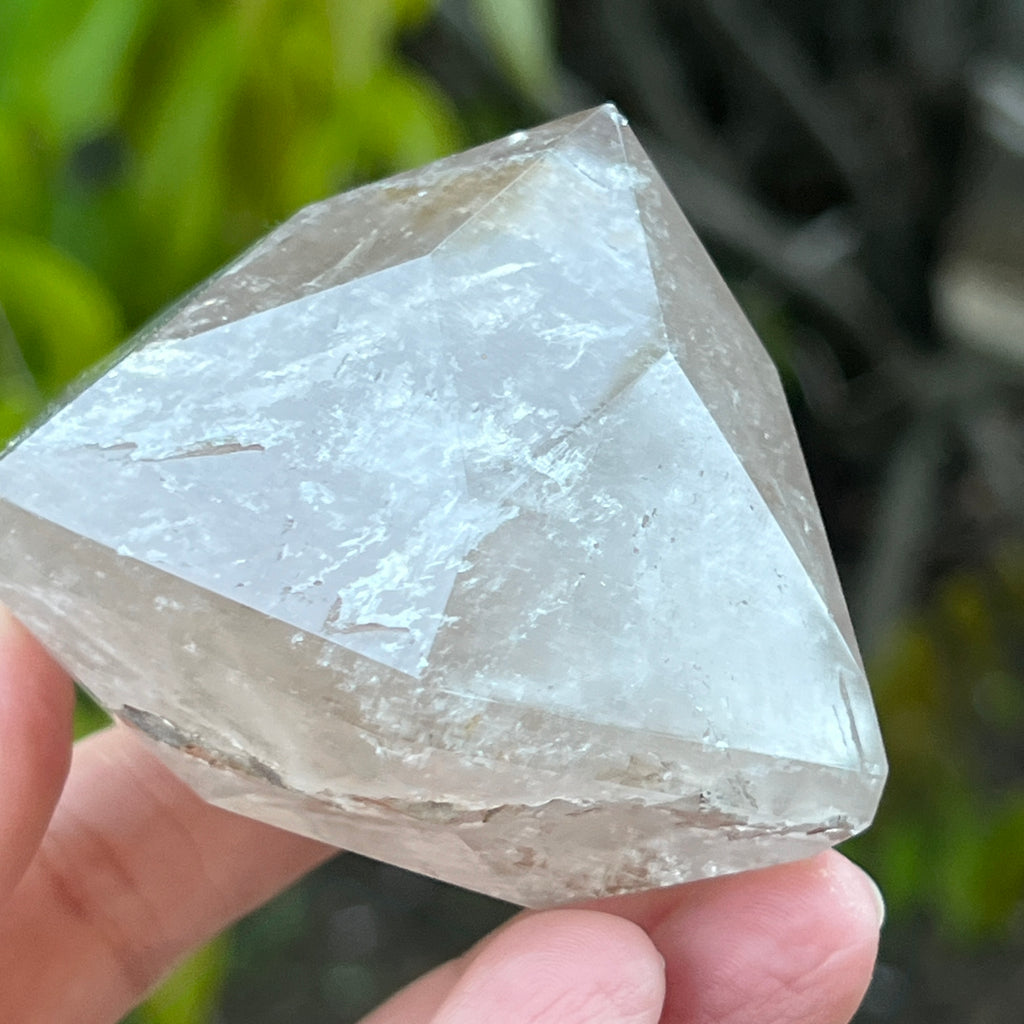 Cuart fumuriu forma diamant model 3, pietre semipretioase - druzy.ro 6 