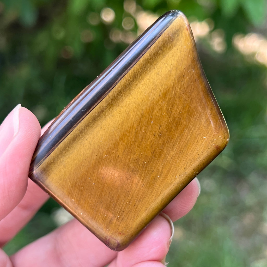 Ochi de tigru (din Prieska Africa) model 7, pietre semipretioase - druzy.ro 1 