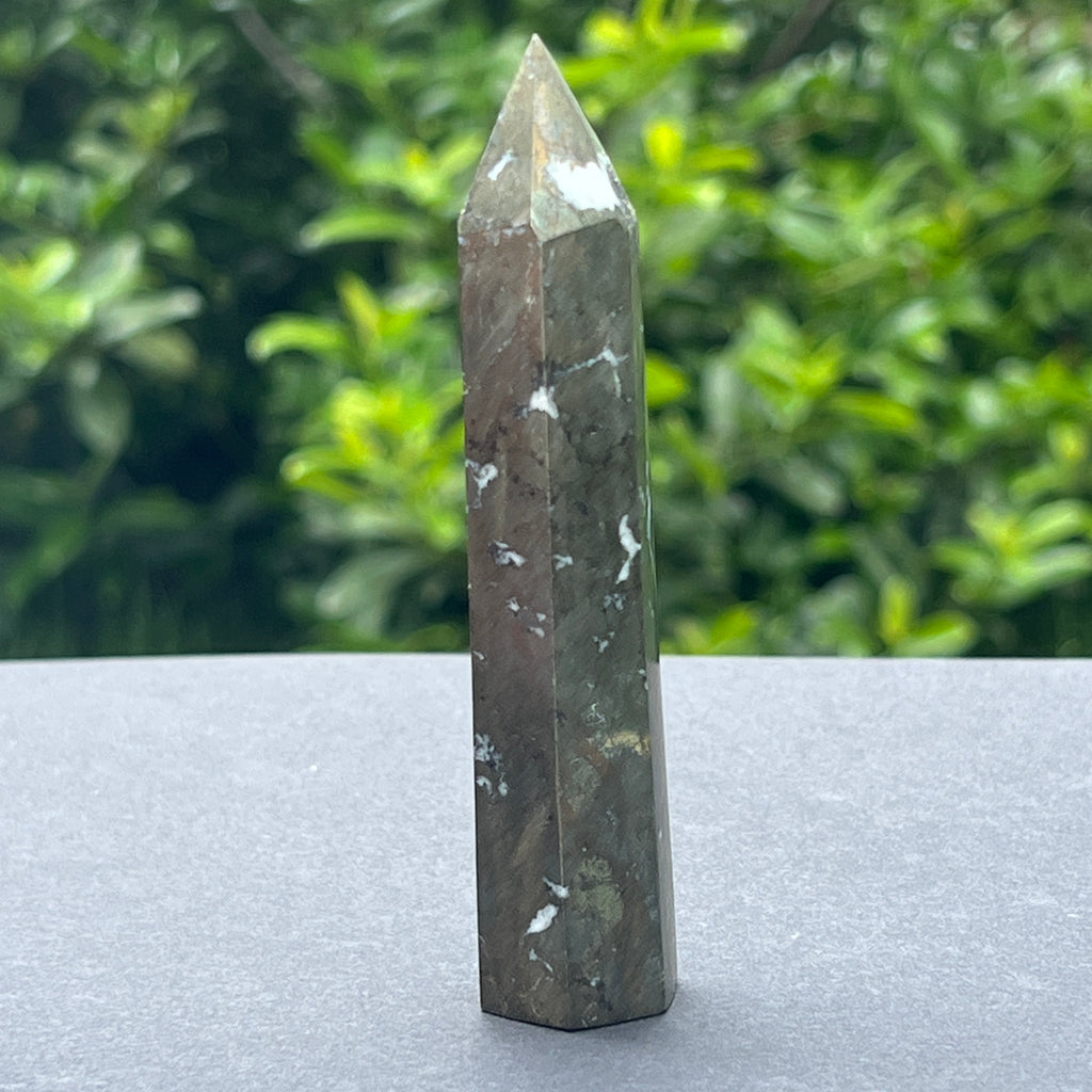 Obelisc pirita model 2, pietre semipretioase - druzy.ro 1 
