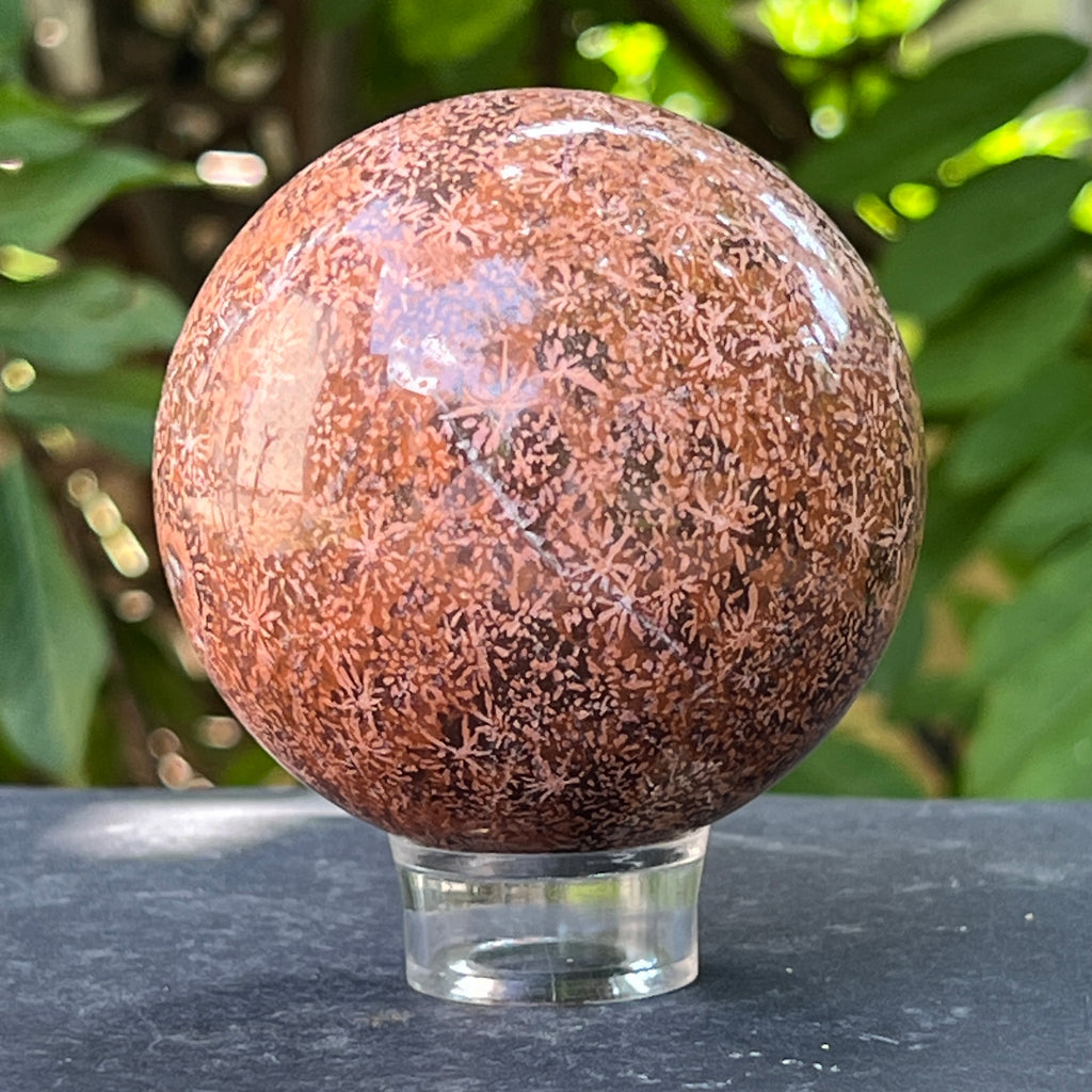 Sfera Starburst jasp | Model 2, pietre semipretioase - druzy.ro 4 