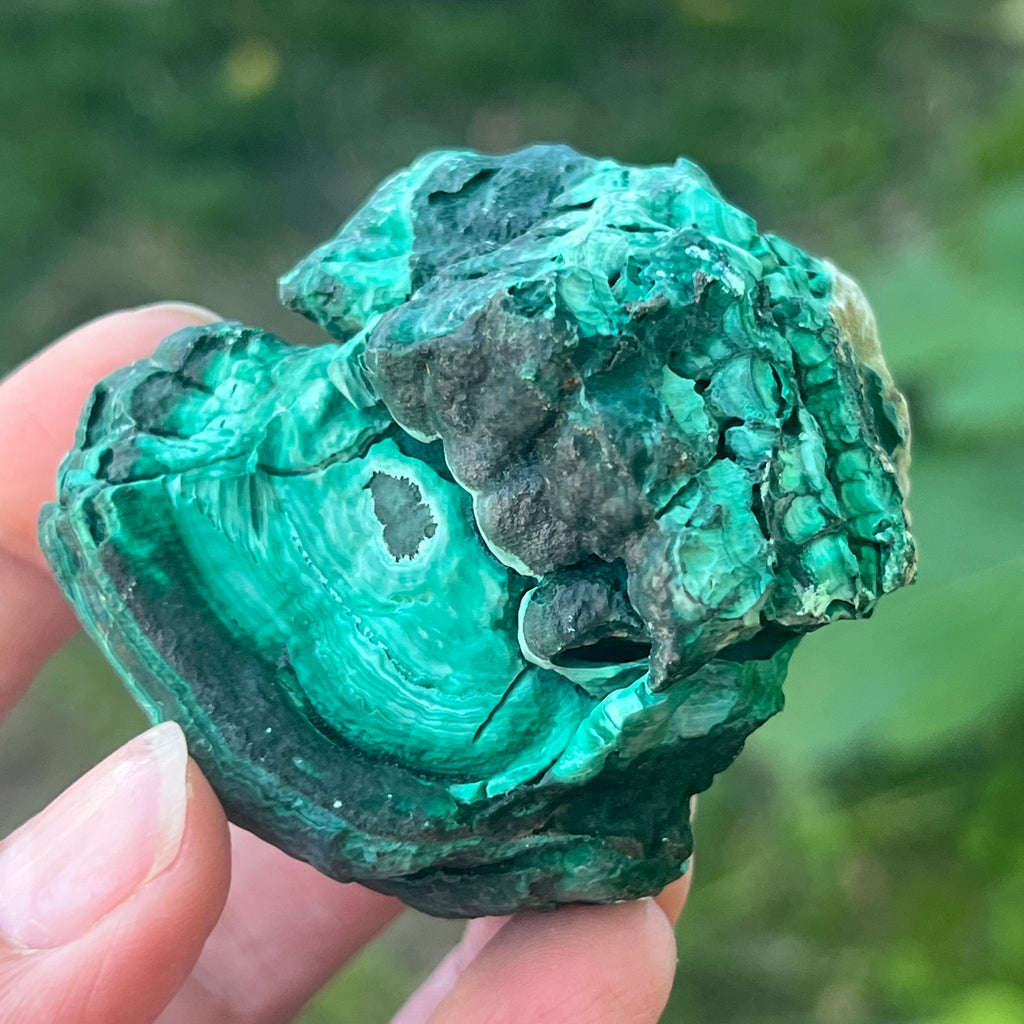 Malachit piatra bruta | Model 3, pietre semipretioase - druzy.ro 4 