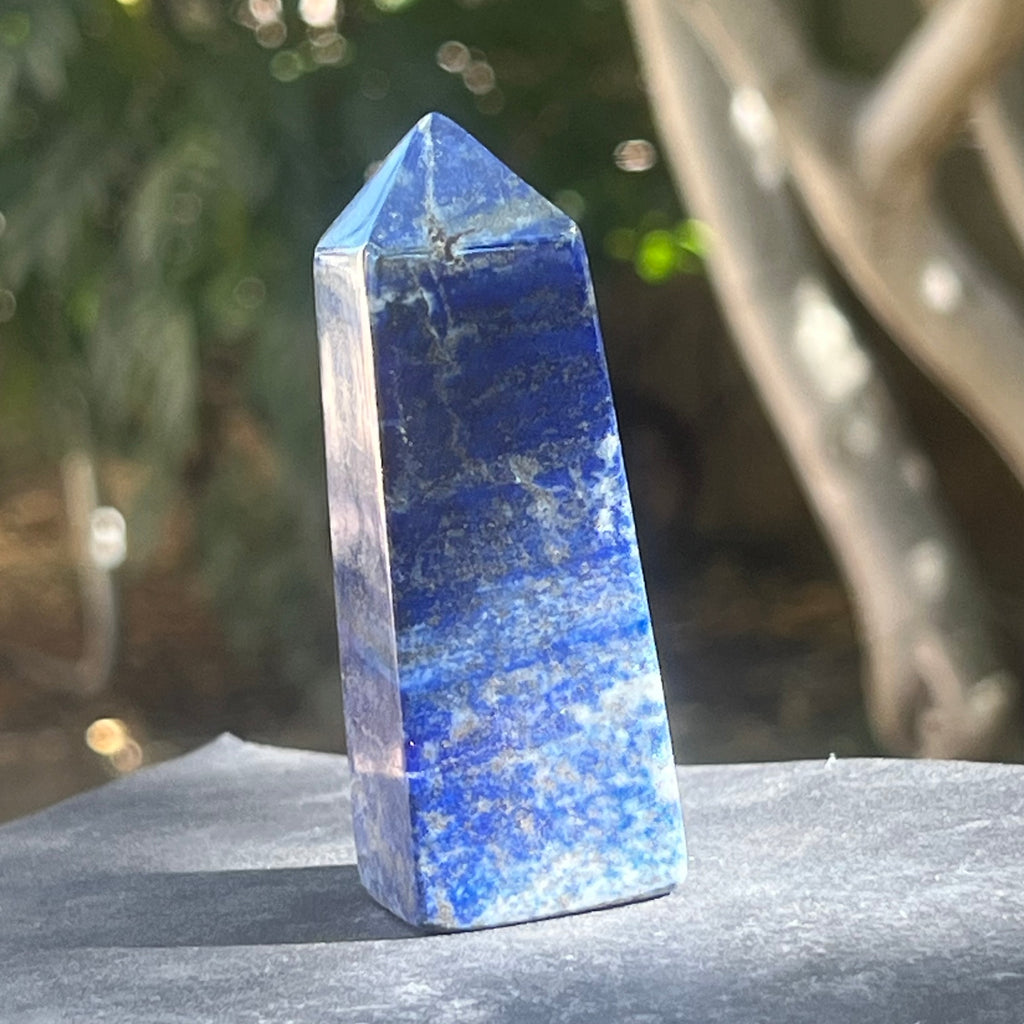 Turn/obelisc lapis lazuli m1, druzy.ro, cristale 2