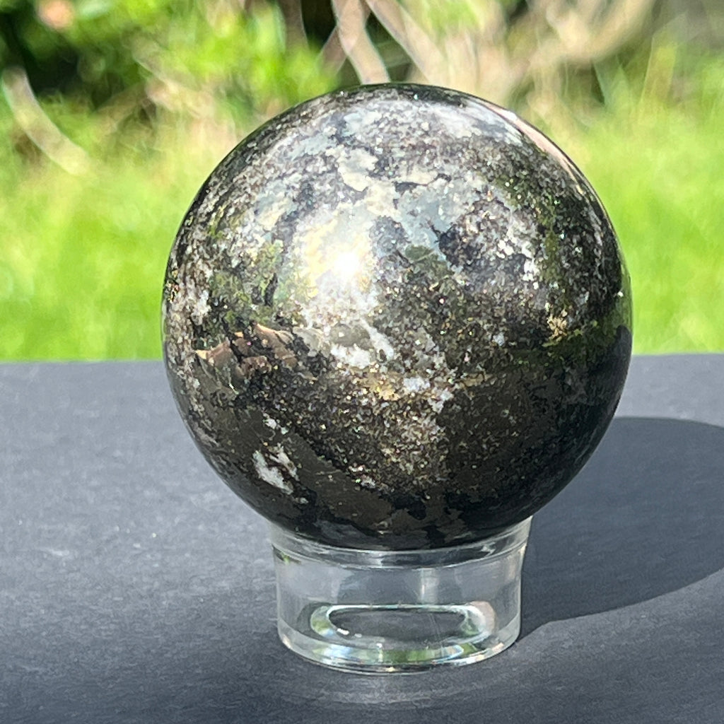 Sfera pirita model 9, pietre semipretioase - druzy.ro 2 
