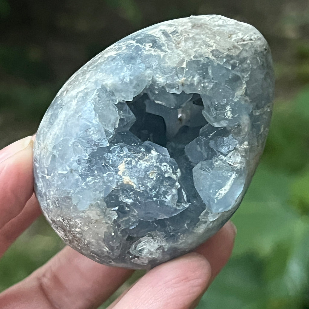 Ou geoda celestit /celestina model 60, pietre semipretioase - druzy.ro 2 