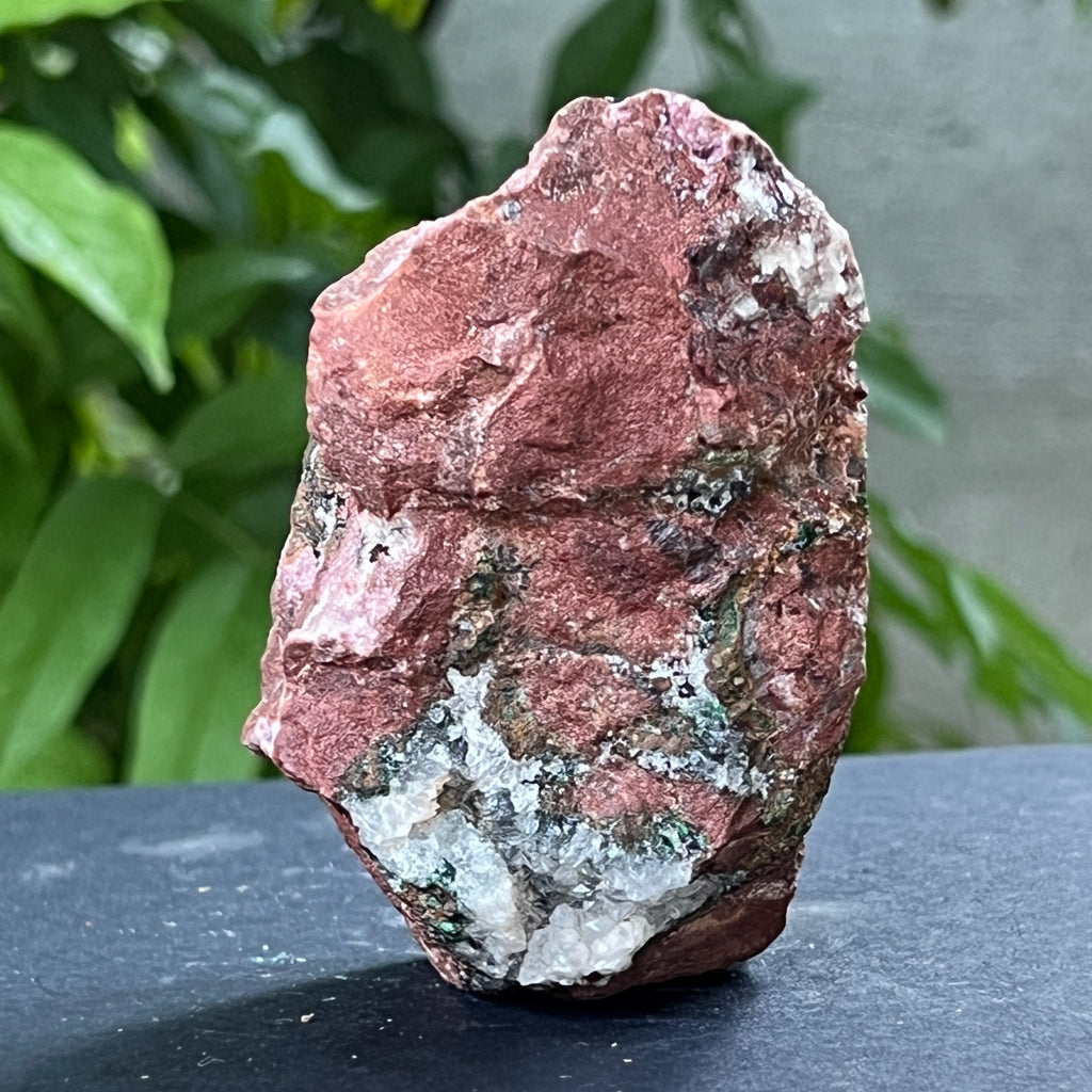 Cluster de dolomit cu malachit în matrice de cupru, model 9, pietre semipretioase - druzy.ro 4 