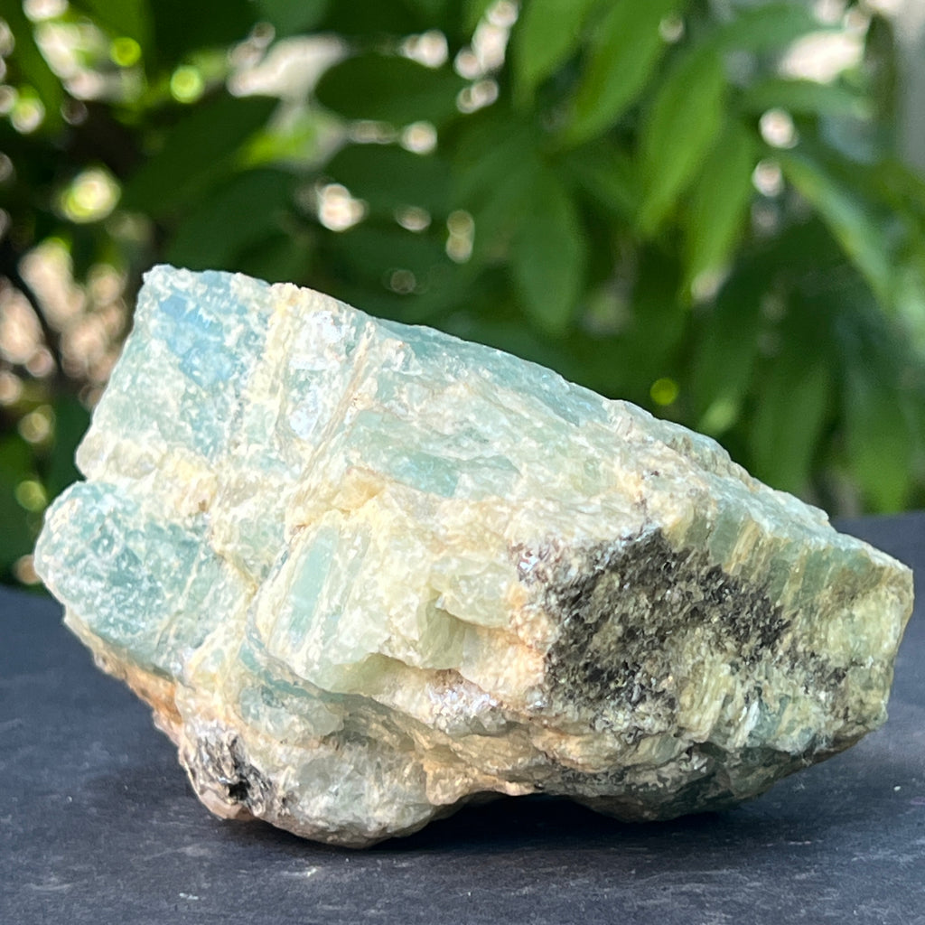 Acvamarin din Angola piatra bruta m2, pietre semipretioase - druzy.ro 1 