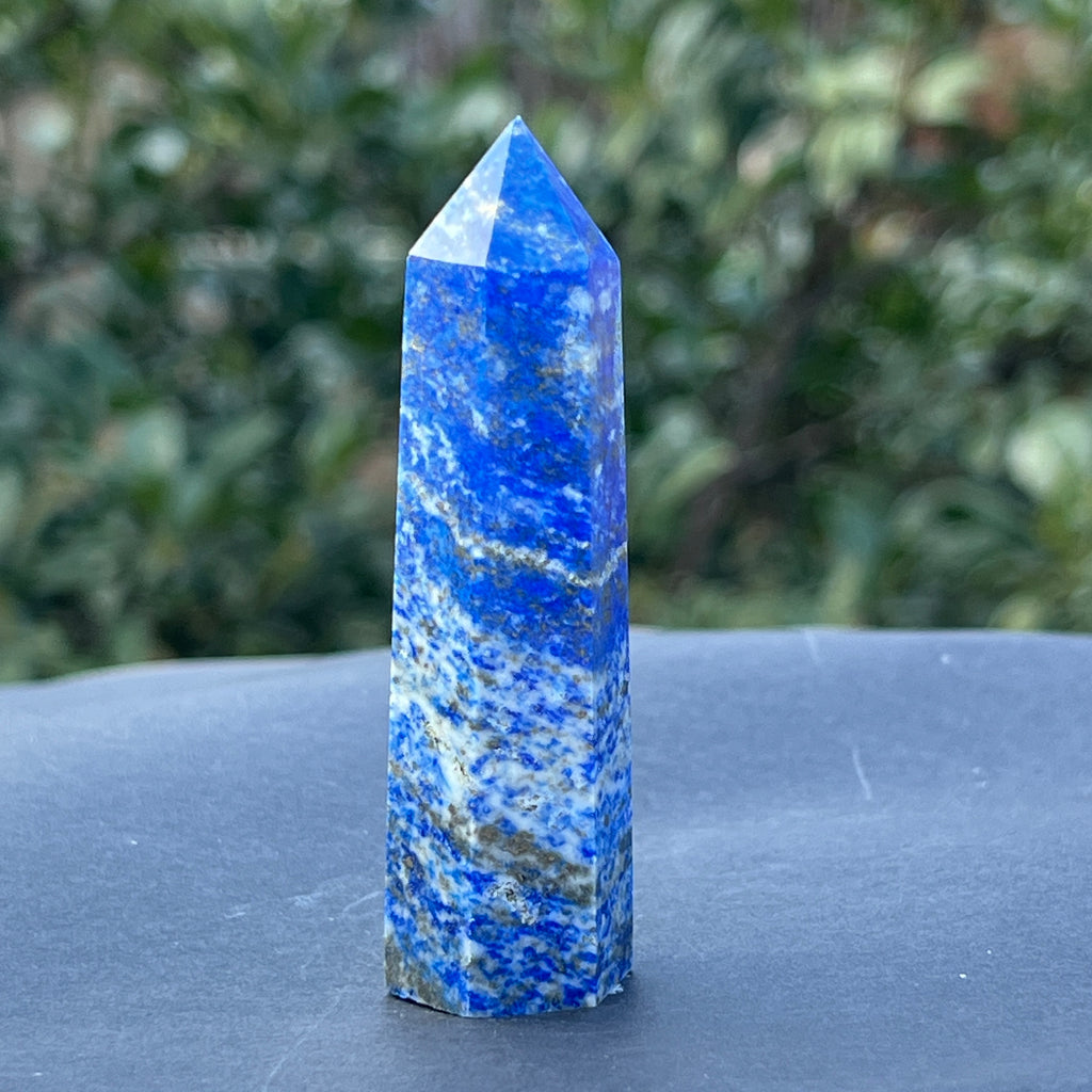 Turn/obelisc lapis lazuli m27, pietre semipretioase - druzy.ro 2 