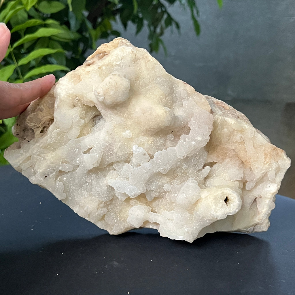 Calcit cave cu formă botroidală – specimen, model 2, pietre semipretioase - druzy.ro 2 