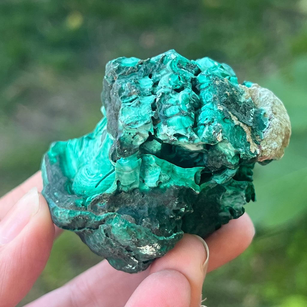Malachit piatra bruta | Model 3, pietre semipretioase - druzy.ro 5 