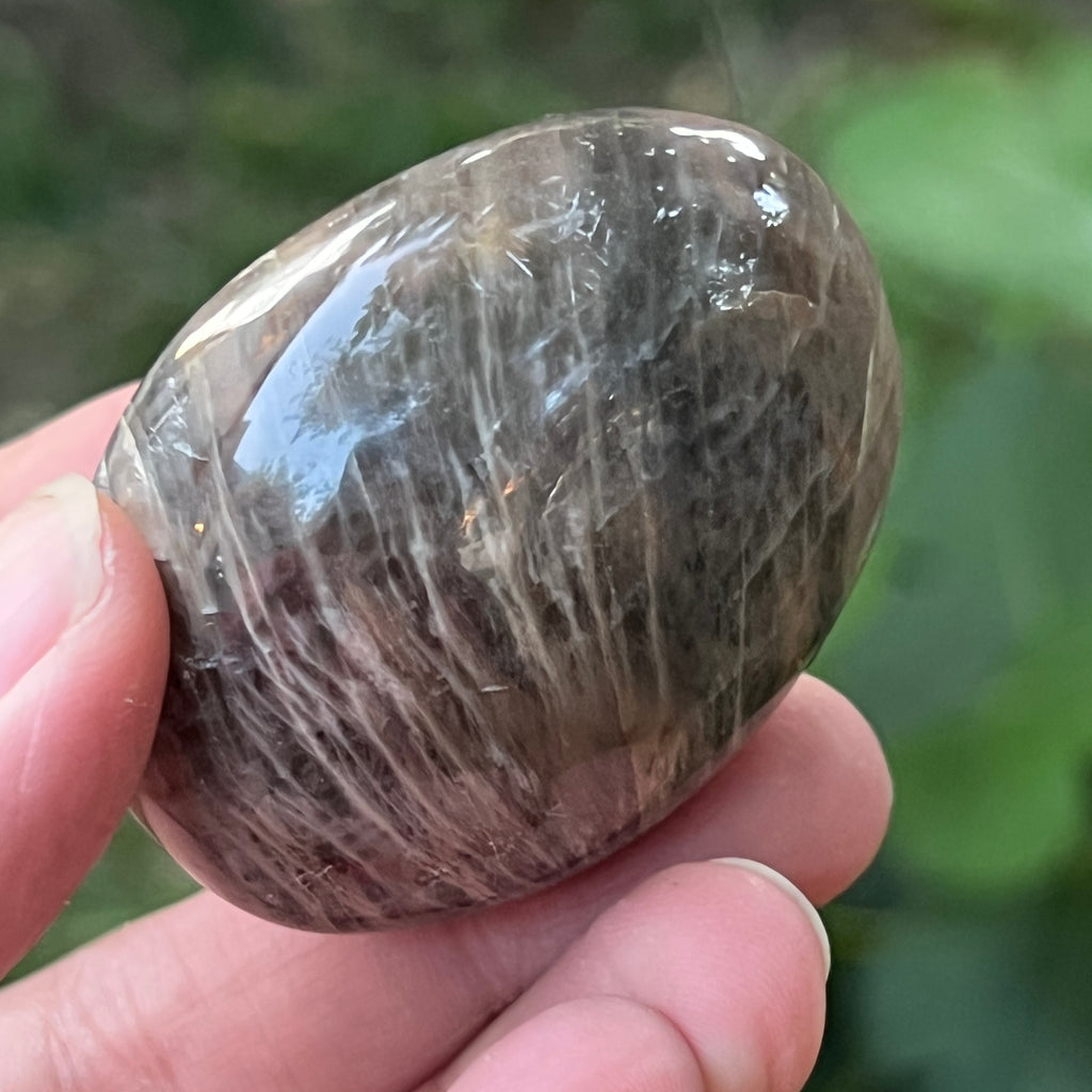 Palmstone piatra lunii somon gri | Model 1, pietre semipretioase - druzy.ro 3 