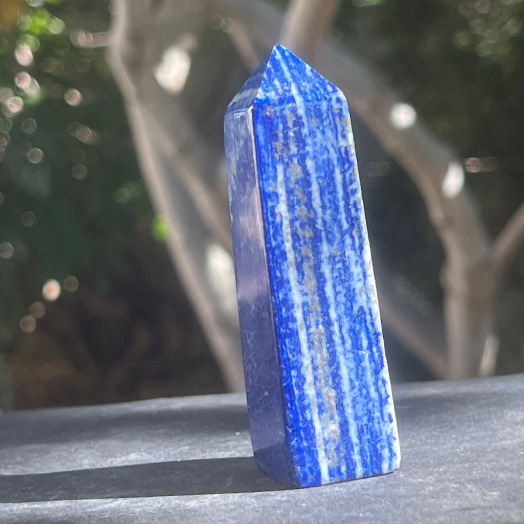 Turn/obelisc lapis lazuli m5, druzy.ro, cristale 2