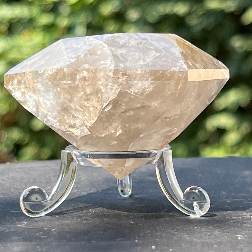 Cuart fumuriu curcubeu forma diamant model 4, druzy.ro, cristale 4
