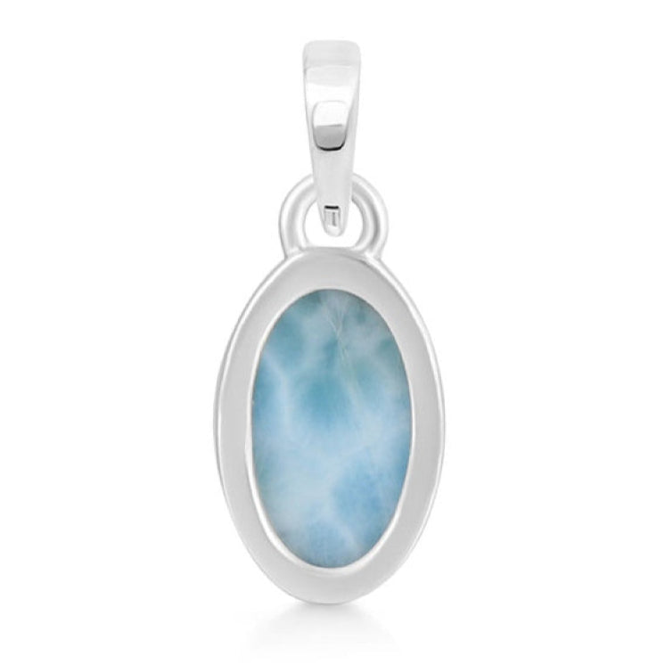 Pandantiv larimar argint model 2, pietre semipretioase - druzy.ro 2 