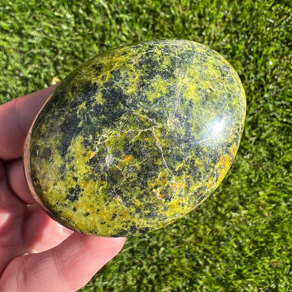 Opal verde palmstone m10, druzy.ro, cristale 1